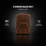 Leather Flip Wallet