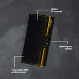 Billetera Slim Black