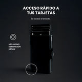 Billetera Slim Black