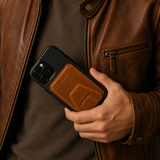 Leather Flip Wallet