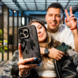Carcasa Camo Black