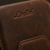 Leather Flip Wallet