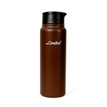 Botella térmica LIMITED Colección Nude de 500ml con doble aislamiento, diseño elegante y minimalista en color nude, ideal para agua, café o té conserva el agua helada por 25 horas y el agua caliente por 12 horas