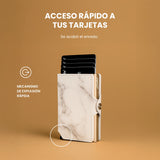 Billetera Slim Mármol