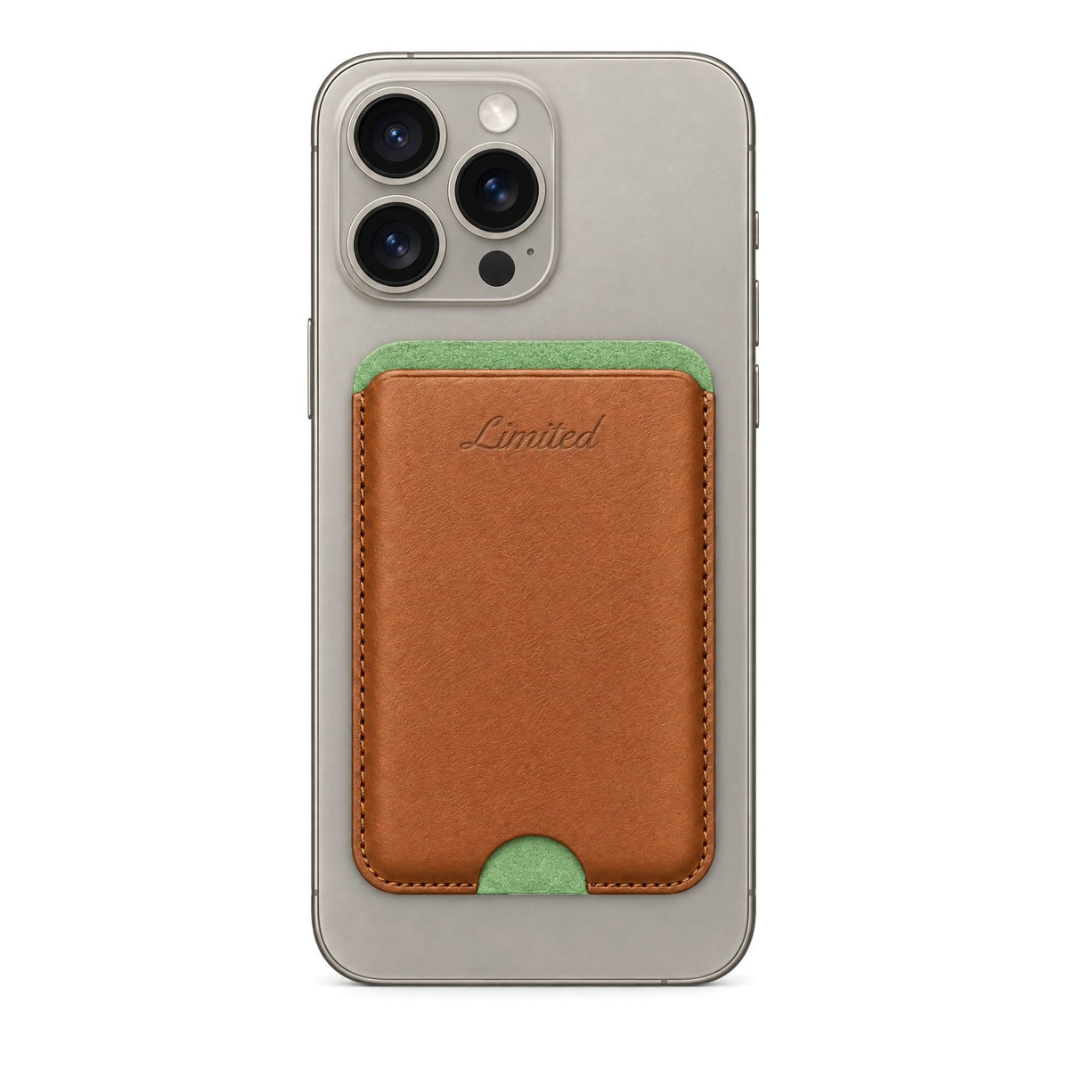 Tokio Phone Wallet en un iPhone